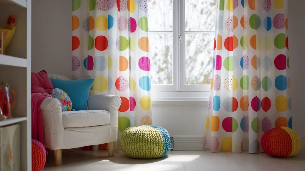 Playful Polka Dots in Bright Colors