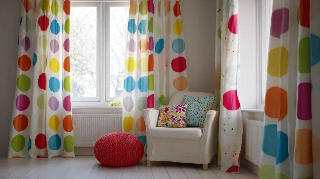 Playful Polka Dots in Bright Colors