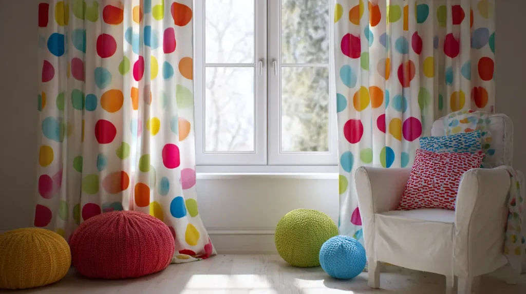 Playful Polka Dots in Bright Colors