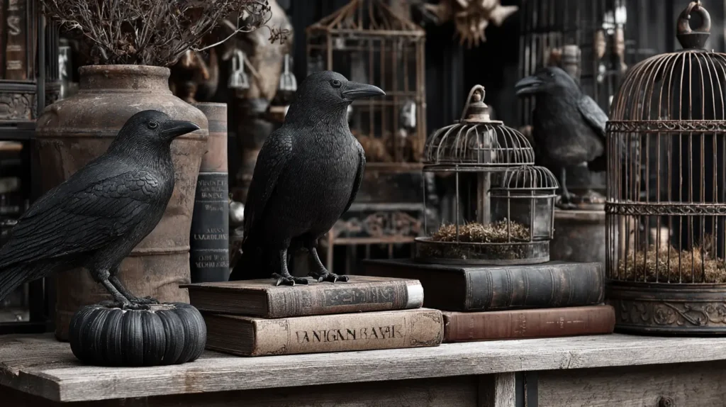 Raven's Perch Feathery Friends & Rustic Cages