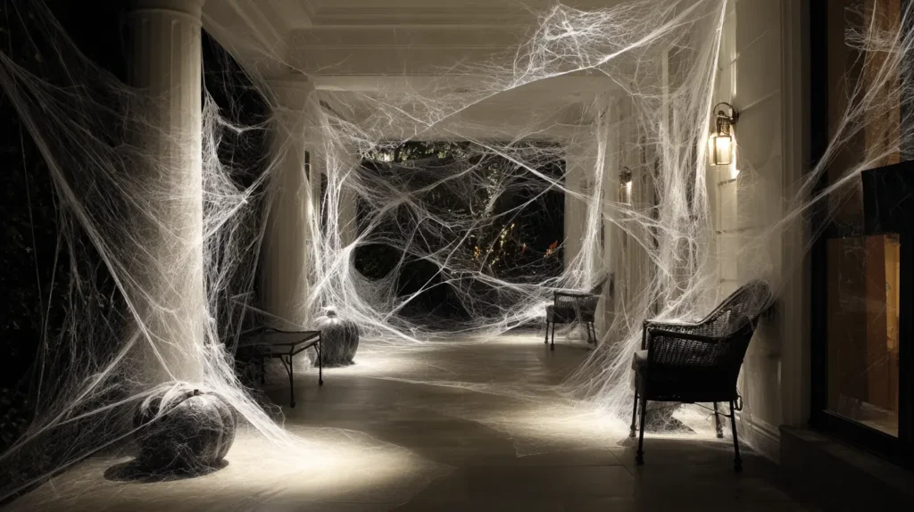 Spider's Silk & Shadows Refined Webs & Dramatic Lighting