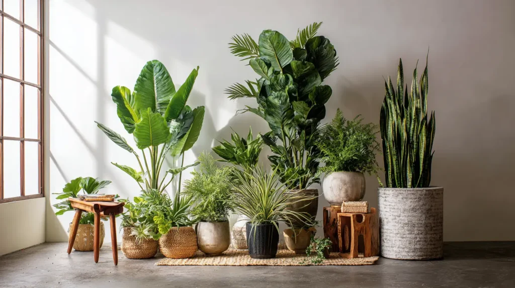 The Art of the Plant Cluster A Lush, Layered Oasis