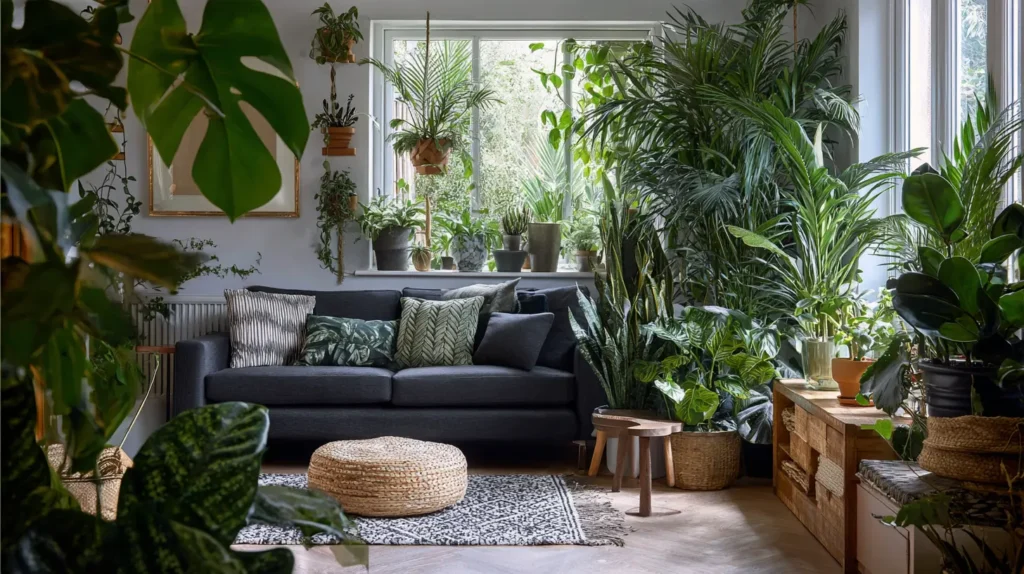 The Art of the Plant Cluster A Lush, Layered Oasis