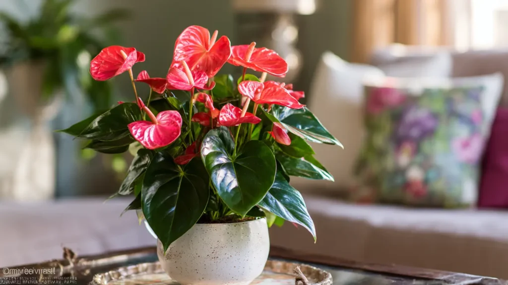 The Brilliant Flowering Anthurium