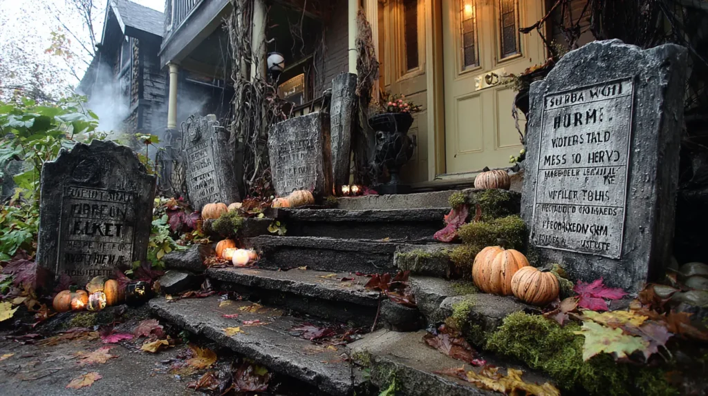 The Crumbling Graveyard Entrance