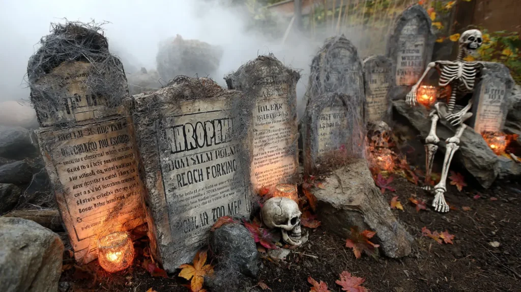 The Crumbling Graveyard Entrance