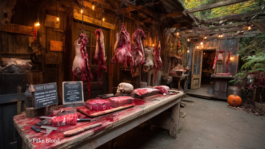 The (Fake)Blood-Spattered Butcher Shop