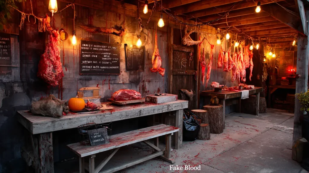 The (Fake)Blood-Spattered Butcher Shop