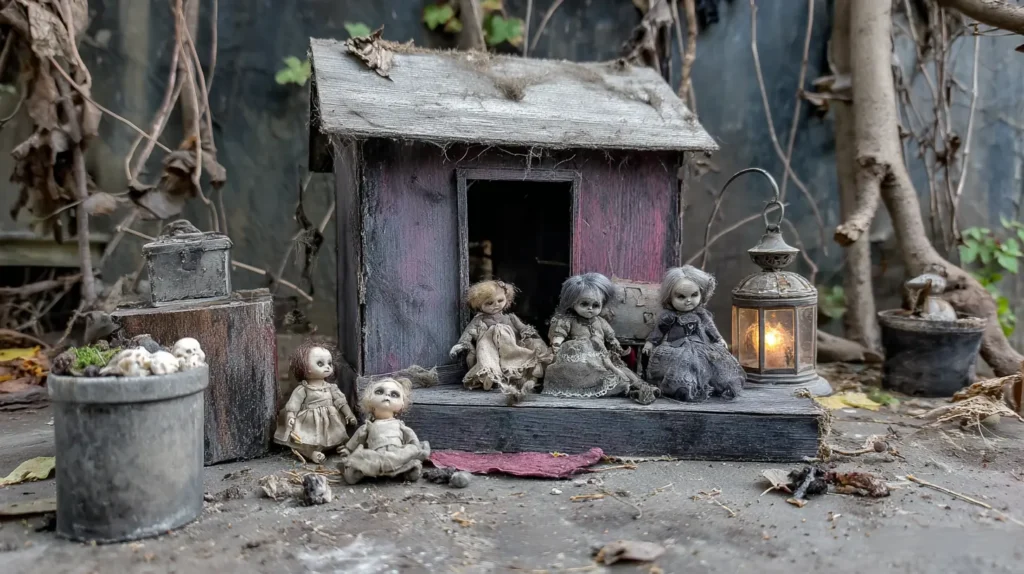 The Haunted Dollhouse Corner
