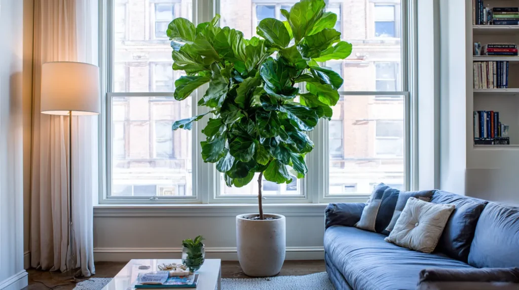 The Solitary Statement A Majestic Fiddle Leaf Fig