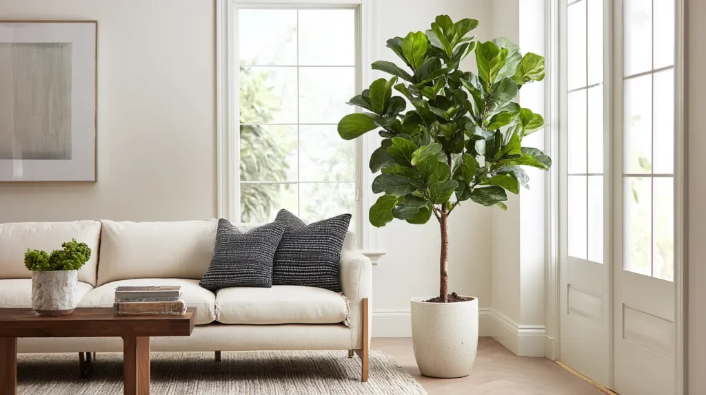 The Solitary Statement A Majestic Fiddle Leaf Fig