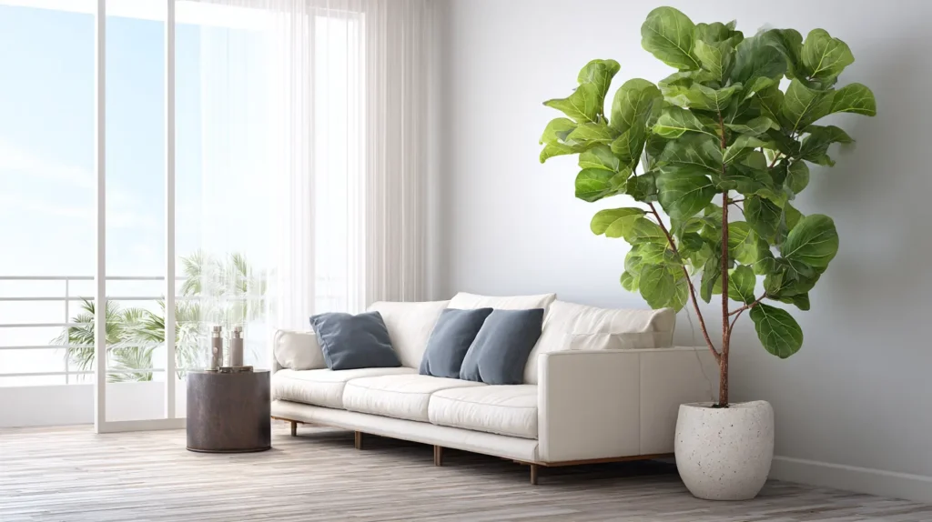 The Solitary Statement A Majestic Fiddle Leaf Fig
