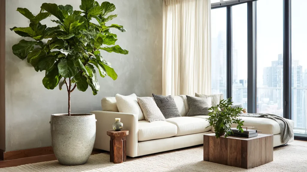The Solitary Statement A Majestic Fiddle Leaf Fig