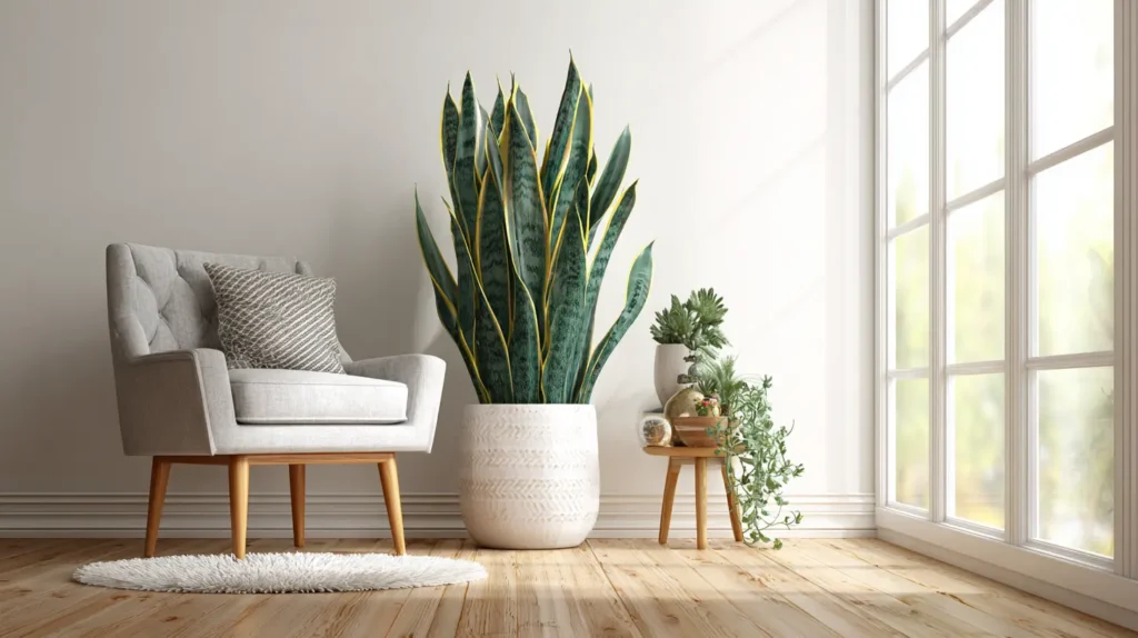 The Stately Snake Plant