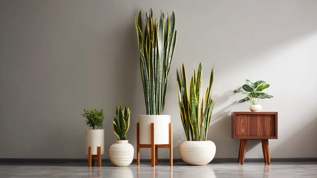 The Stately Snake Plant