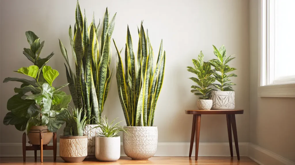 The Stately Snake Plant