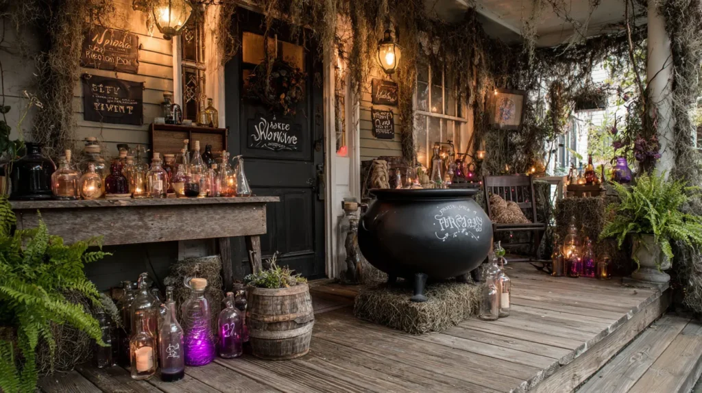 The Witch's Apothecary & Cauldron