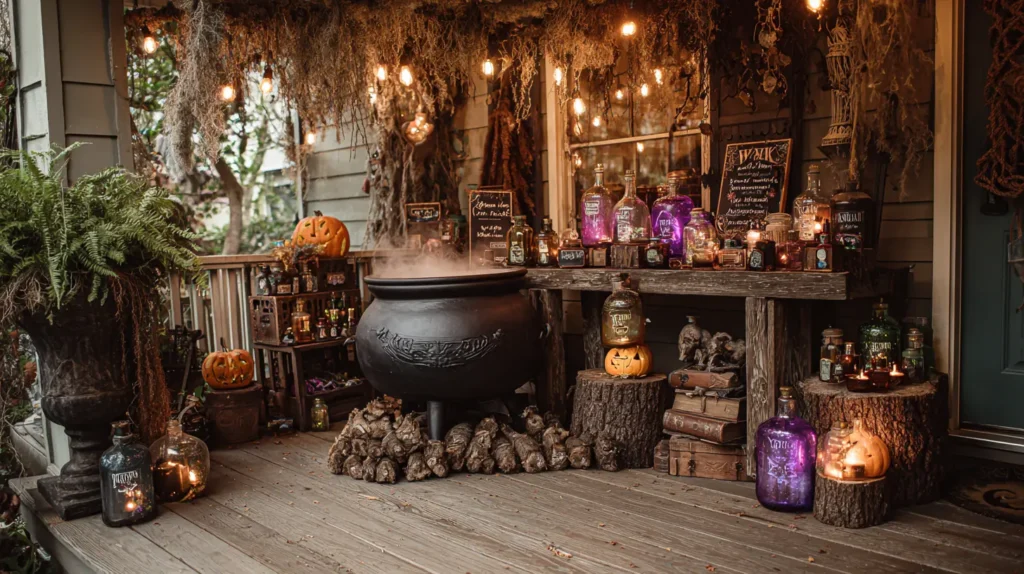 The Witch's Apothecary & Cauldron