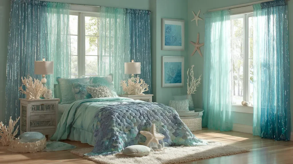 Under the Sea with Mermaid-Inspired Sheers