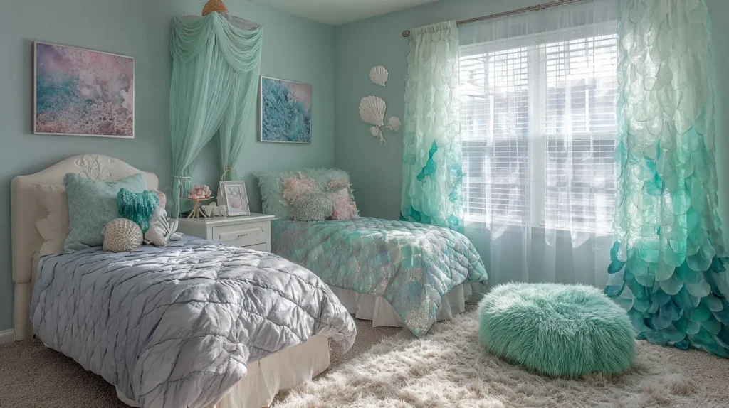 Under the Sea with Mermaid-Inspired Sheers