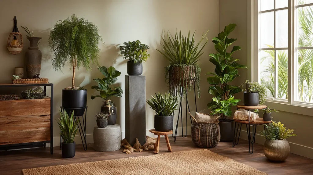 Using Pedestals and Plant Stands