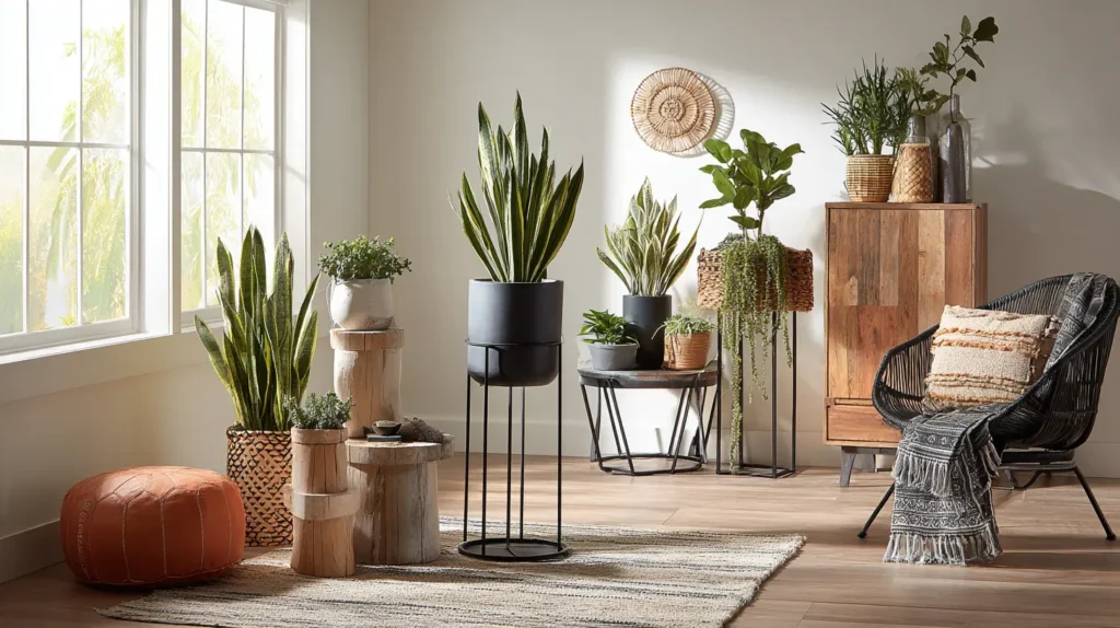 Using Pedestals and Plant Stands