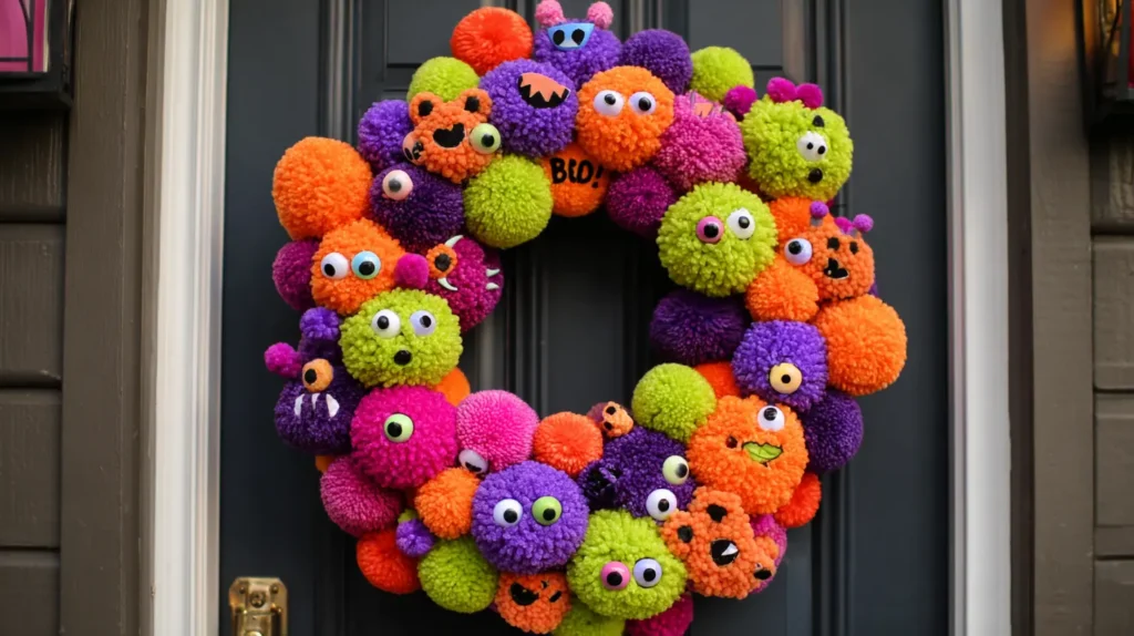 Whimsical Wreath of Monsters