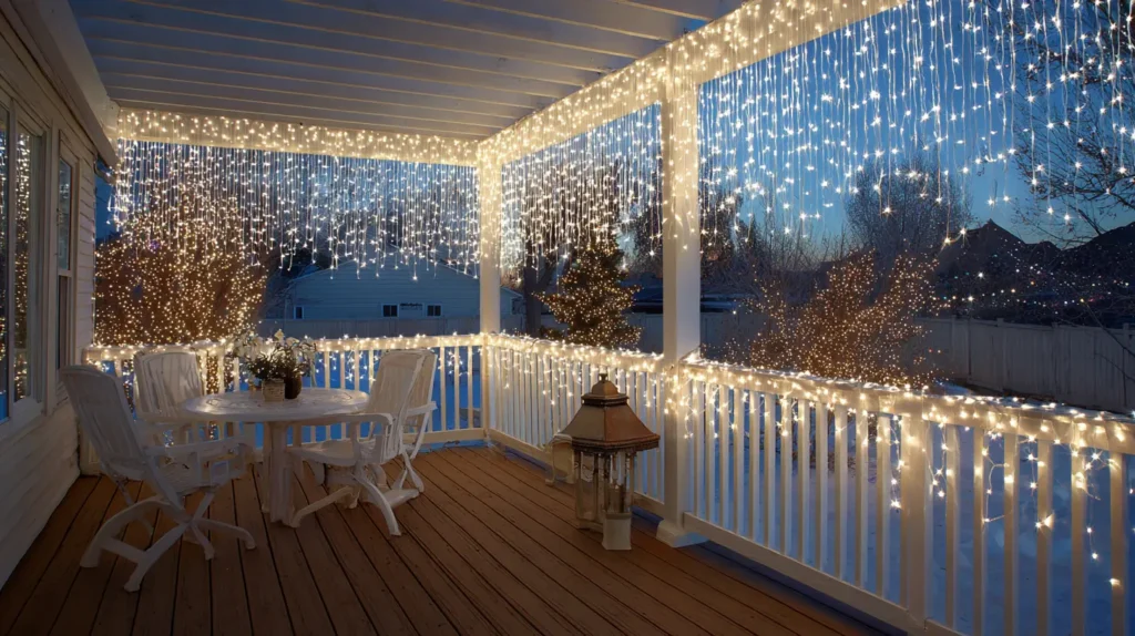 A Cascading Waterfall of Icicle Lights
