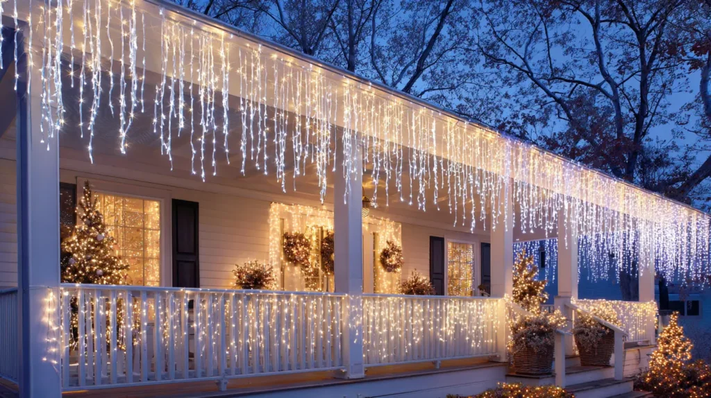 A Cascading Waterfall of Icicle Lights