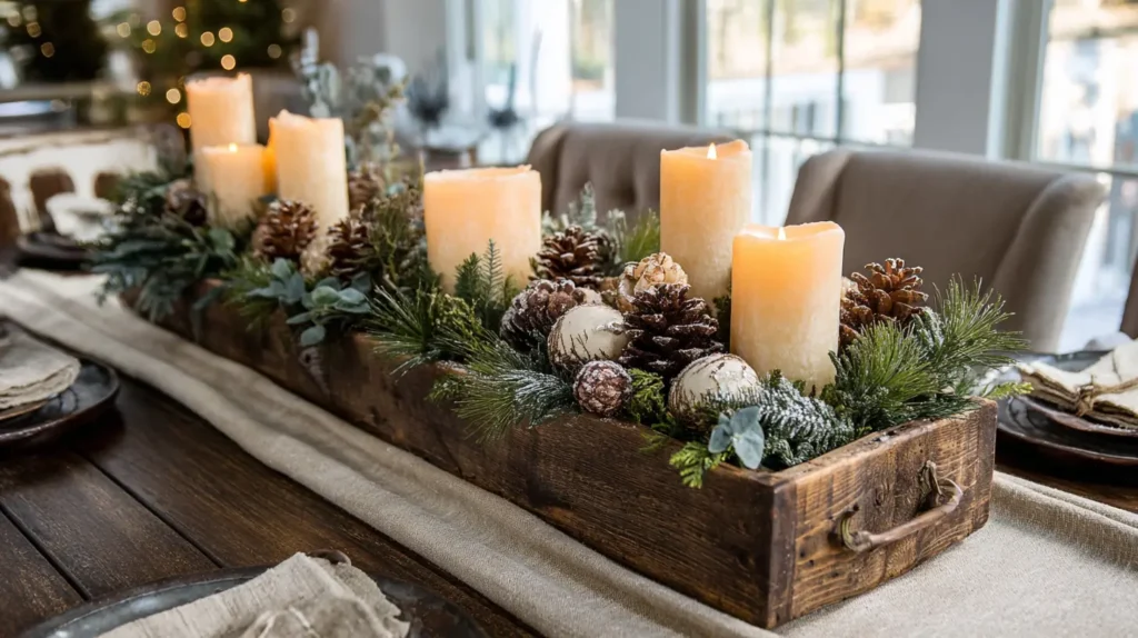 A Farmhouse Table Centerpiece
