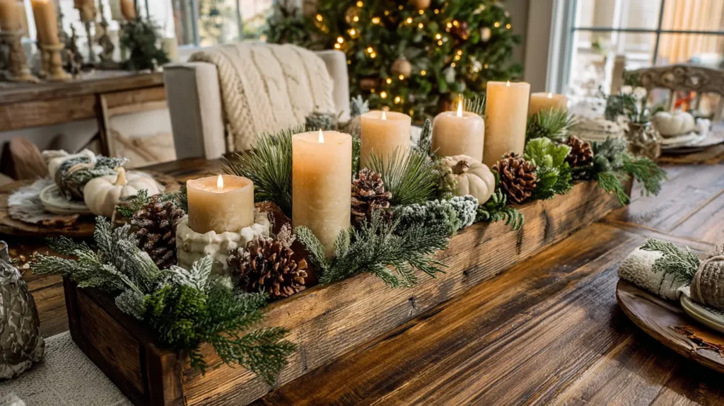 A Farmhouse Table Centerpiece