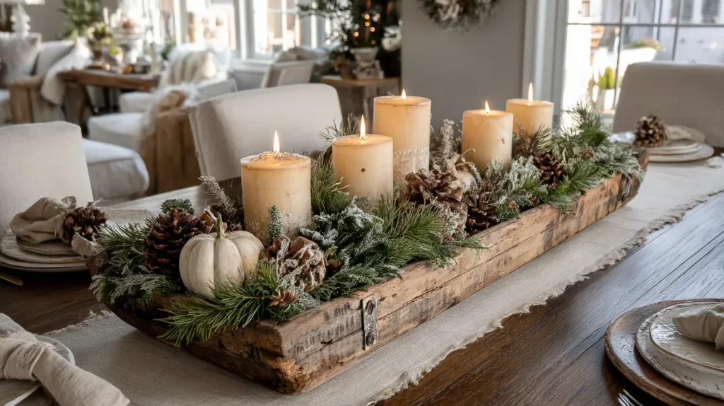 A Farmhouse Table Centerpiece