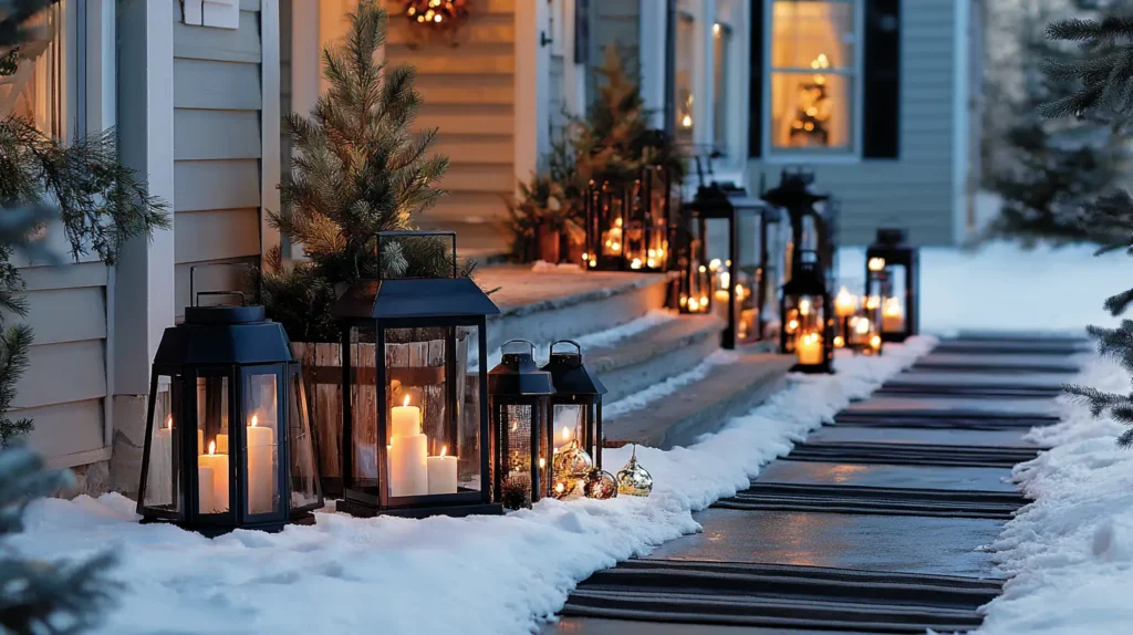 A Magical, Lantern-Lit Pathway