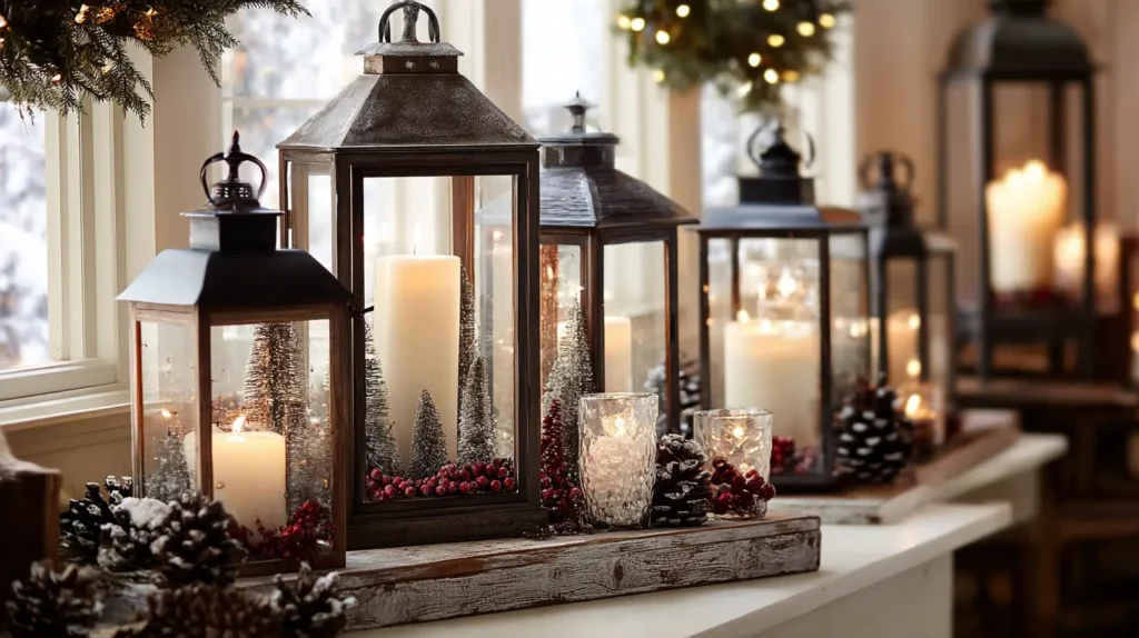 A Warm & Rustic Lantern Glow