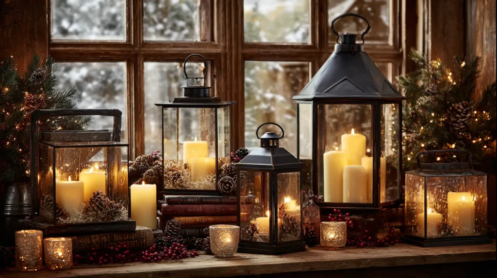 A Warm & Rustic Lantern Glow