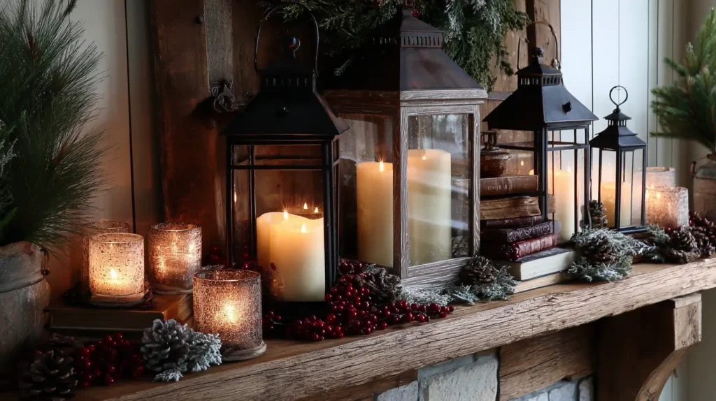 A Warm & Rustic Lantern Glow