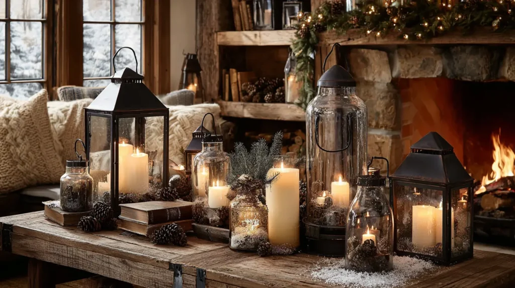 A Warm & Rustic Lantern Glow