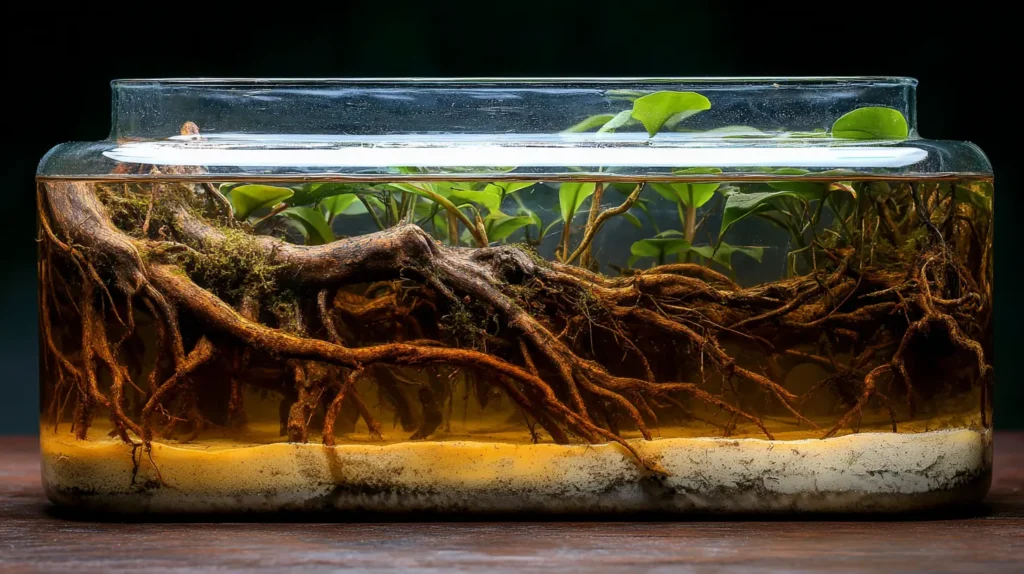 Amazon River Basin Biotope in a Jar