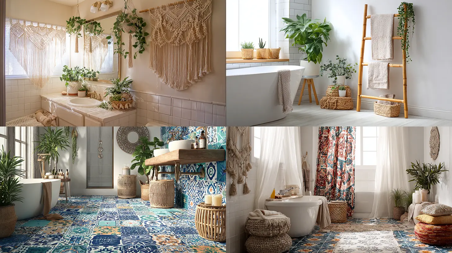 Boho Bathroom Decor Ideas
