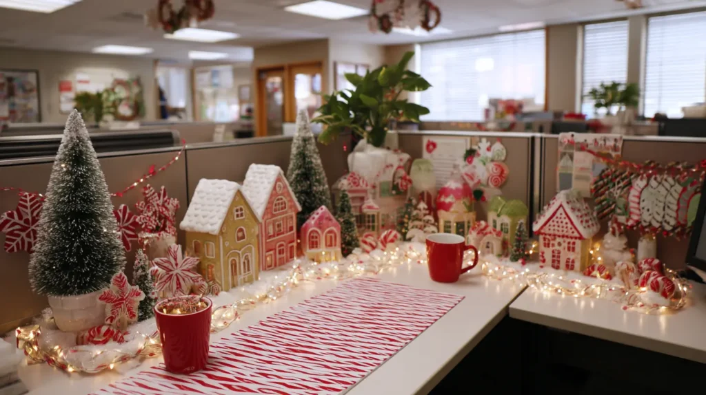 Budget-Friendly DIY and Dollar-Store Office Christmas Decorations