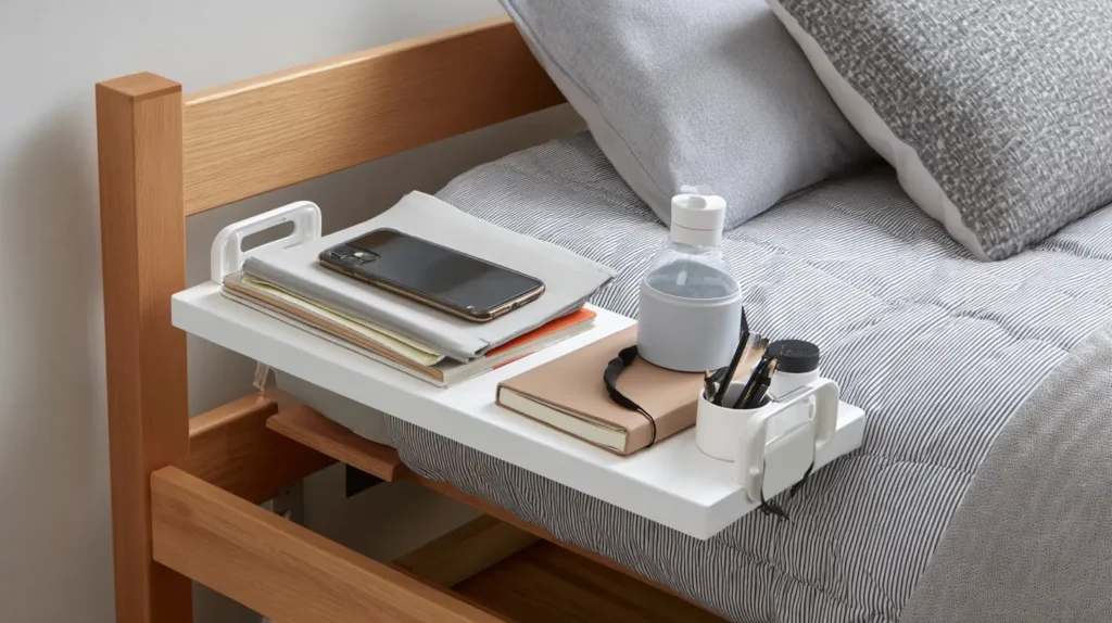 Clip-On Bedside Shelf