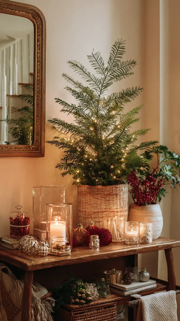 Compact Christmas Tree Alternatives for Tiny Living Rooms