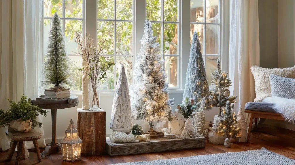 Compact Christmas Tree Alternatives for Tiny Living Rooms