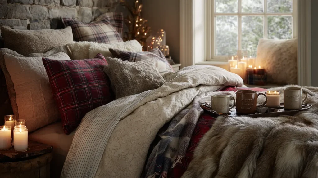 Cozy Christmas Bedding Ideas for a Warm Winter Look