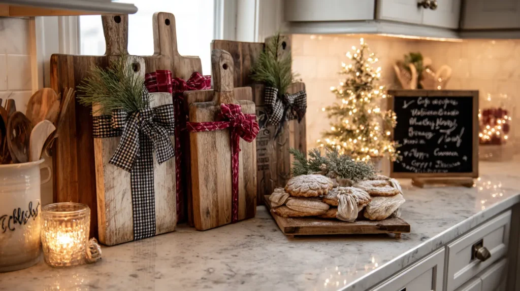 Creating Cozy Countertop Vignettes with Cutting Boards