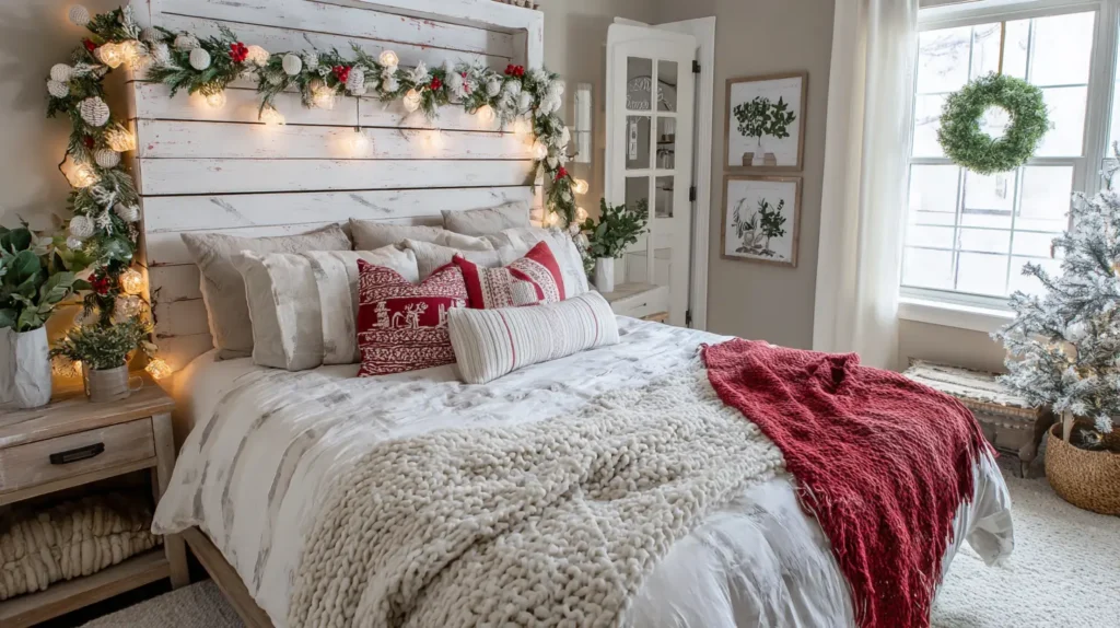 DIY Christmas Bedroom Decor for Personal Flair