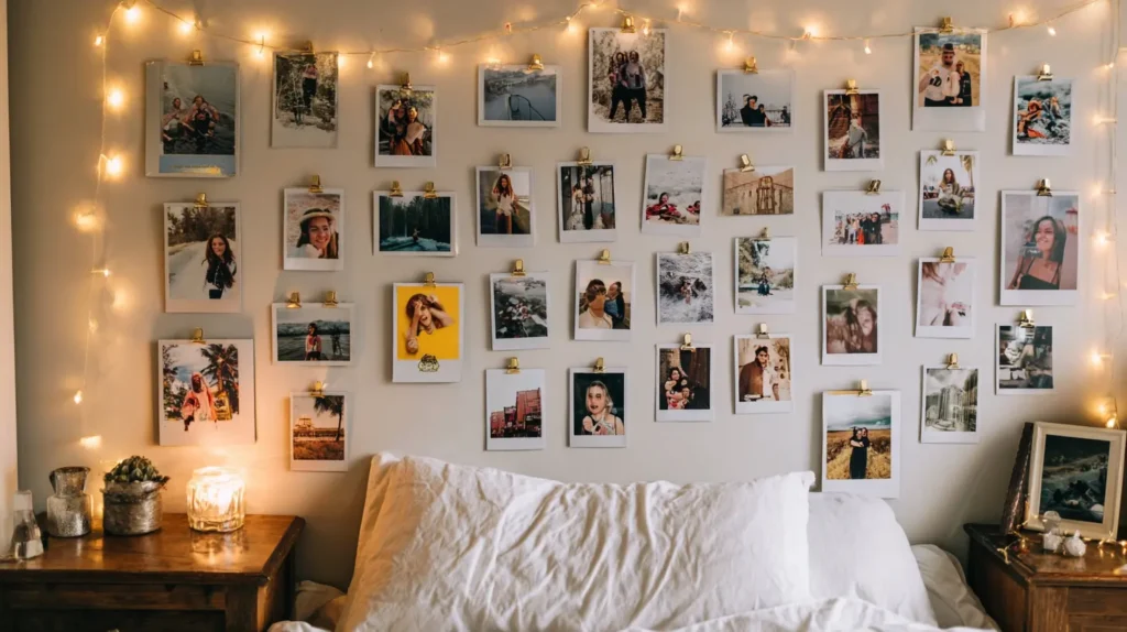 DIY Photo Polaroid Gallery Wall