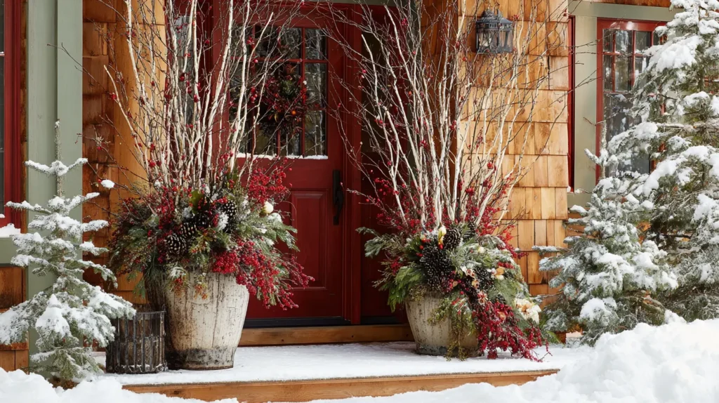 Festive Planter Bouquets