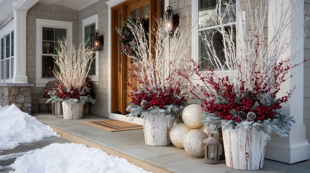 Festive Planter Bouquets