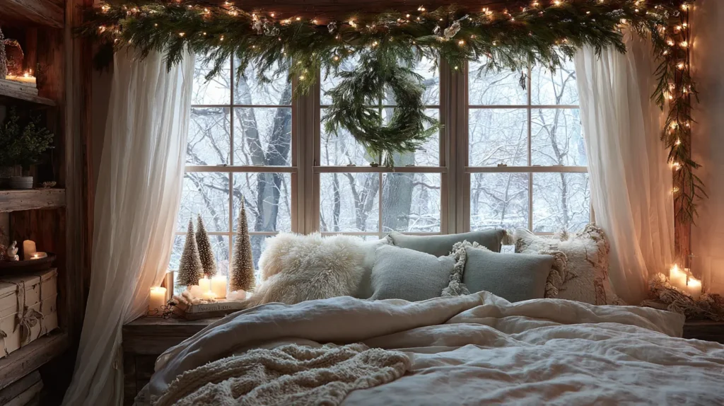 Festive Window Decorations for a Seasonal View